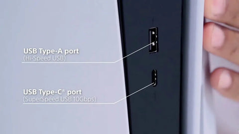 USB Ports on Ps5