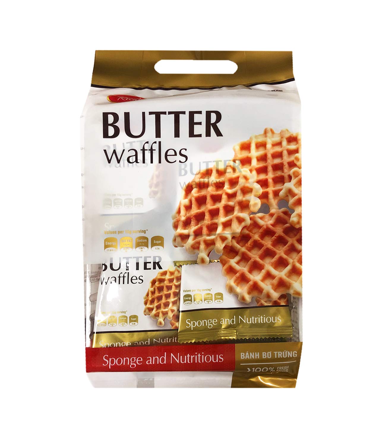 Richy Butter Waffles Cookie Sharing Pack 1 Pack (Original)