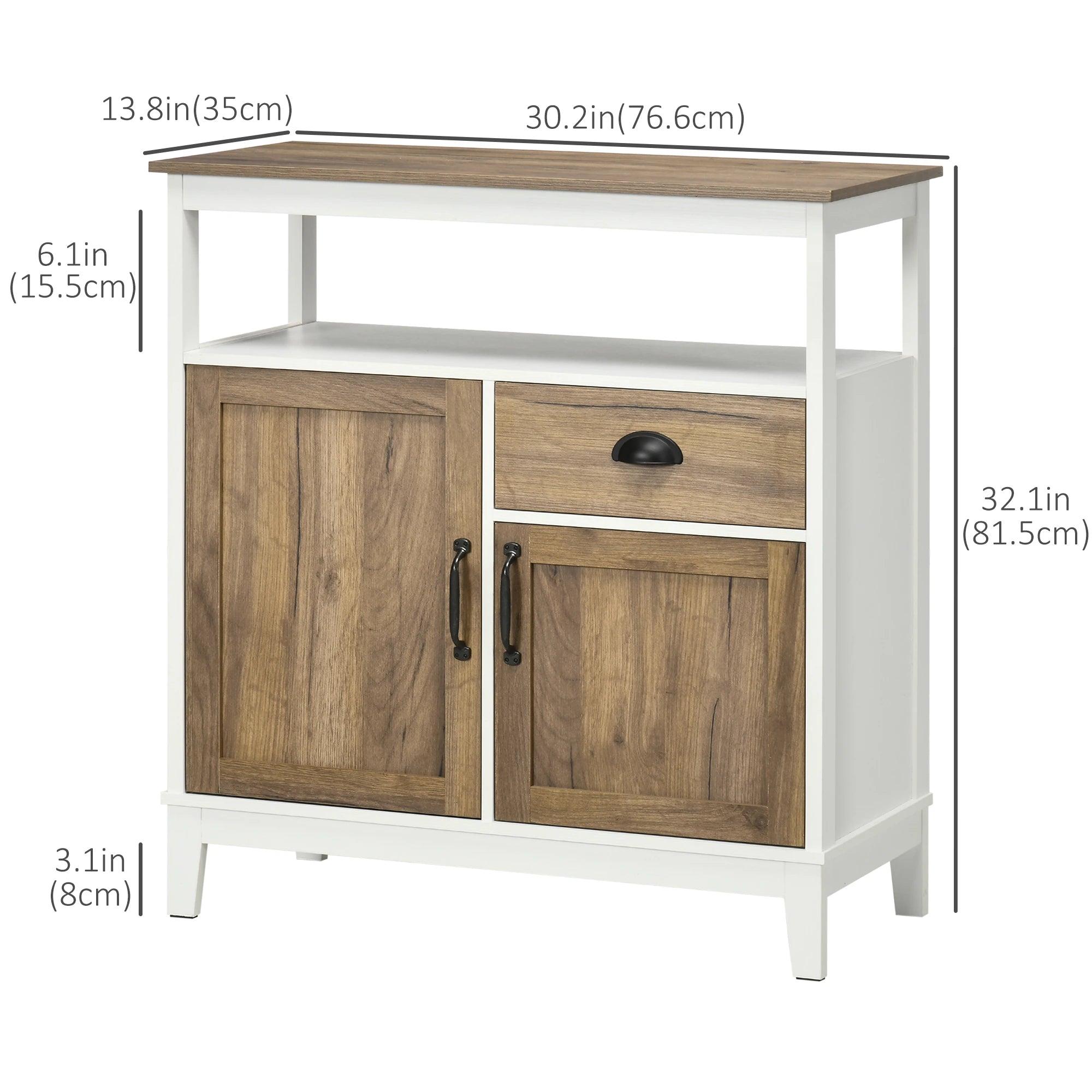 Storage Cabinet, Freestanding Sideboards and Buffets with Doors