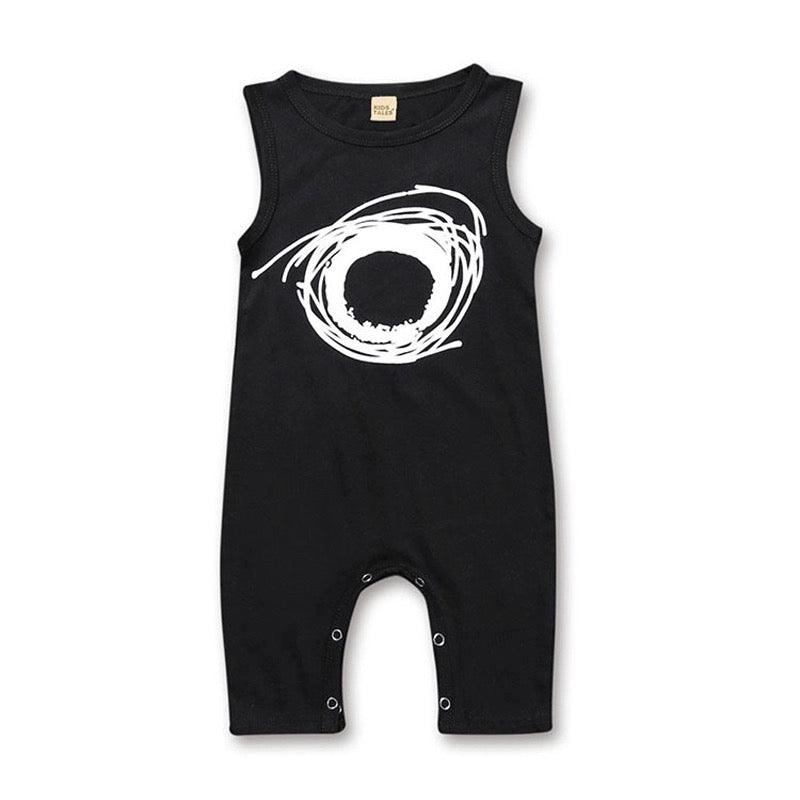 Adorable Baby Boy Sleeveless Jumpsuit Clothes