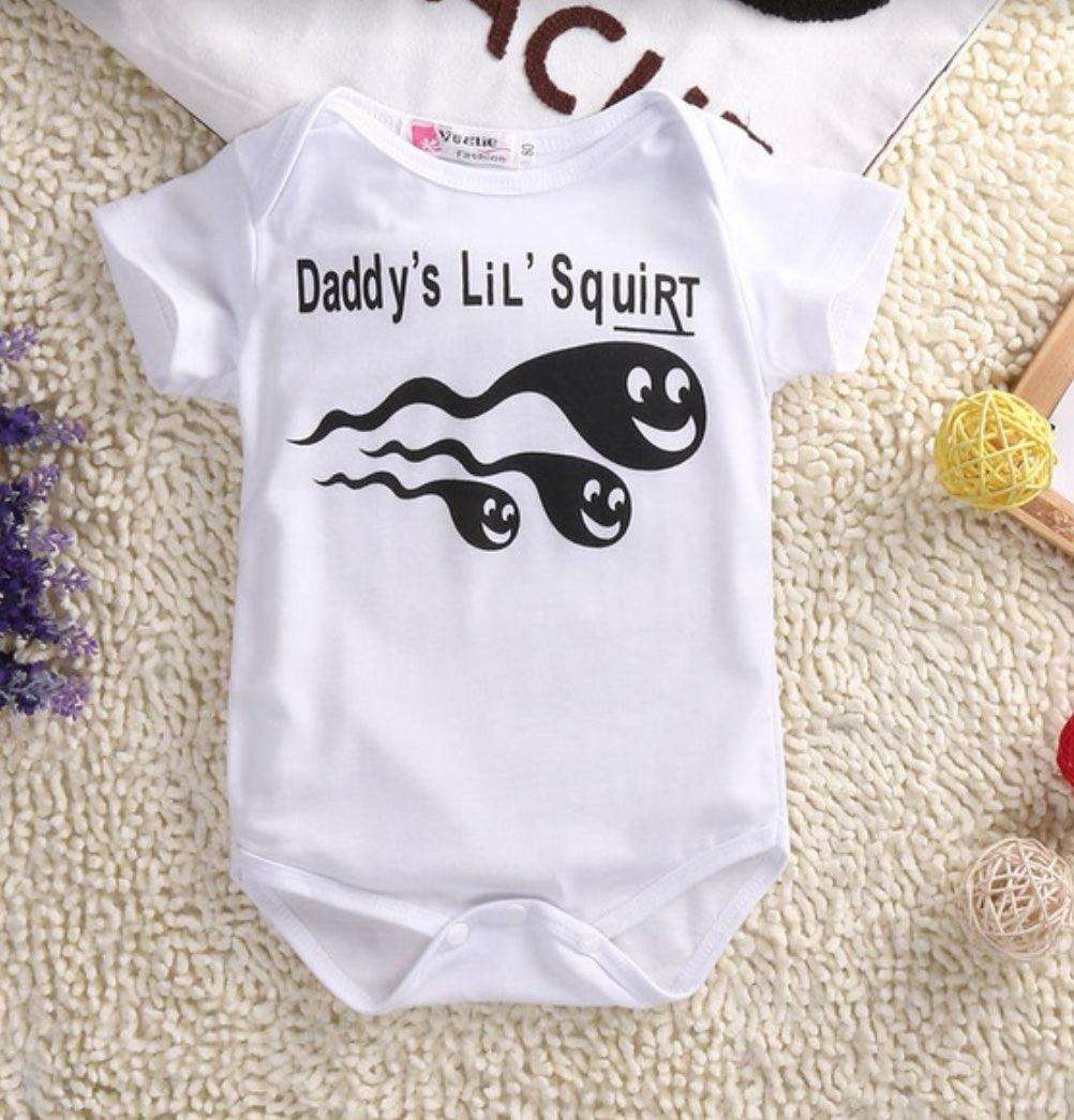 Baby Boy Girl Short Sleeve Tadpole Romper