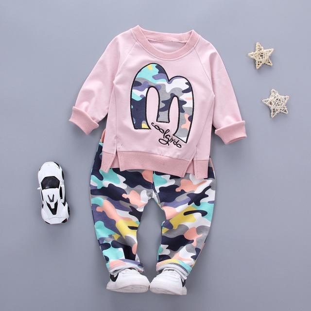 Baby Boy Girl Warm Camouflage Tracksuit Pant