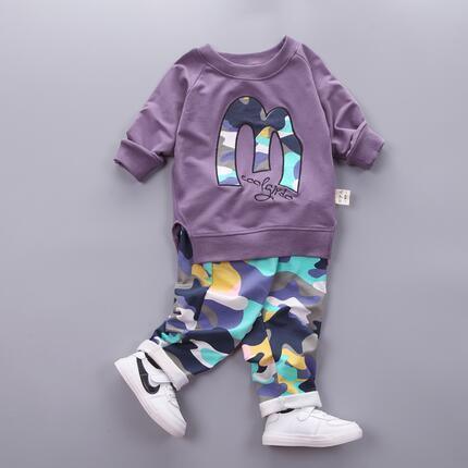 Baby Boy Girl Warm Camouflage Tracksuit Pant