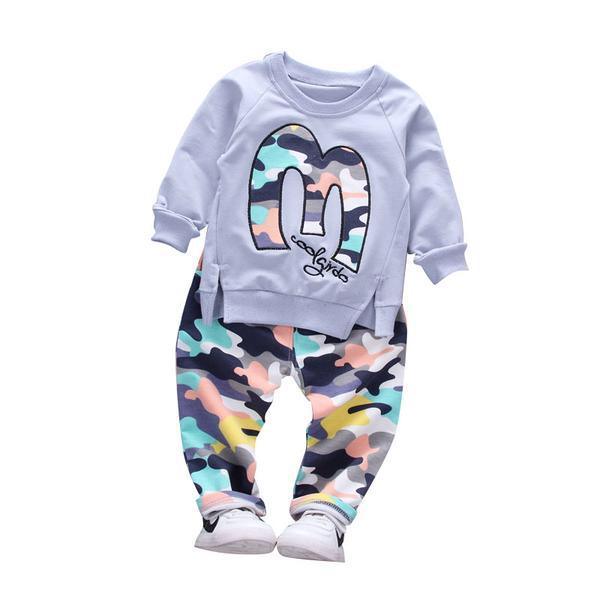 Baby Boy Girl Warm Camouflage Tracksuit Pant