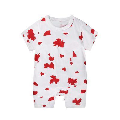 Baby Boys Girls Cotton Dog Romper