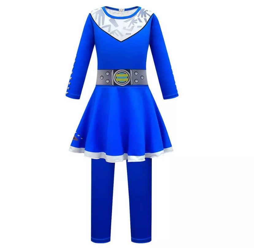 Blue Zombies 3 Cheerleader Addison Halloween Costume