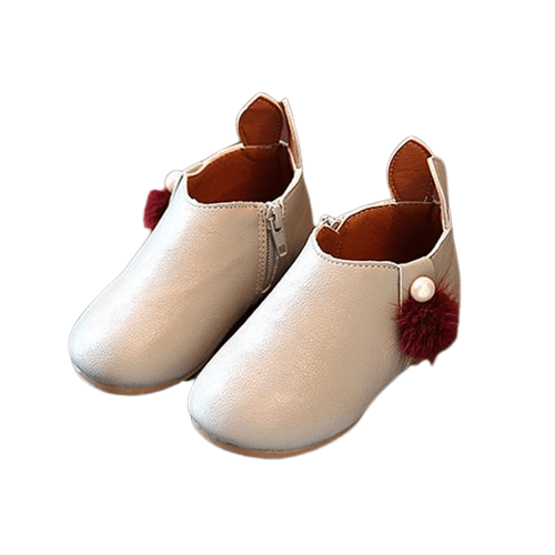 Cute Baby Girl Rabbit Ear Sneakers Boot Shoes