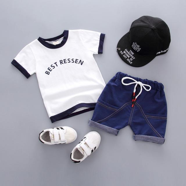 Kid Baby Boys T Shirt Shorts Summer Clothes