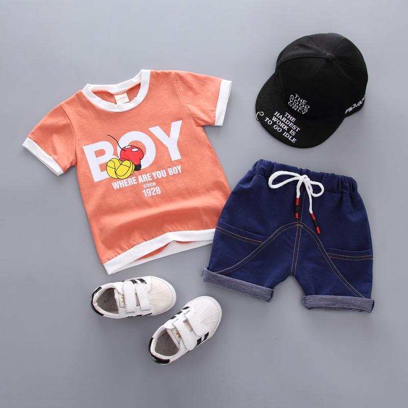 Kid Baby Boys T Shirt Shorts Summer Clothes