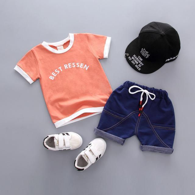 Kid Baby Boys T Shirt Shorts Summer Clothes