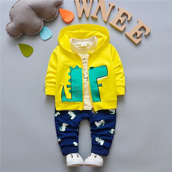 Kid Baby Boys Tracksuit Coat Tops JF Pants Clothes