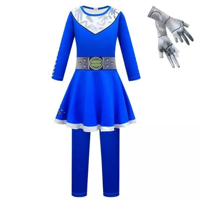 Blue Zombies 3 Cheerleader Addison Halloween Costume