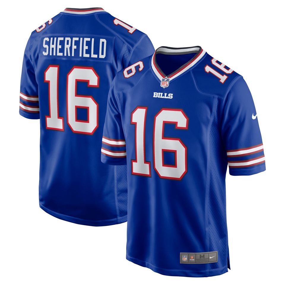 Trent Sherfield Buffalo Bills Nike Game Player Jersey - Royal