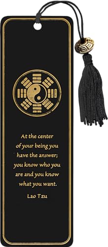 Yin Yang Beaded Bookmark