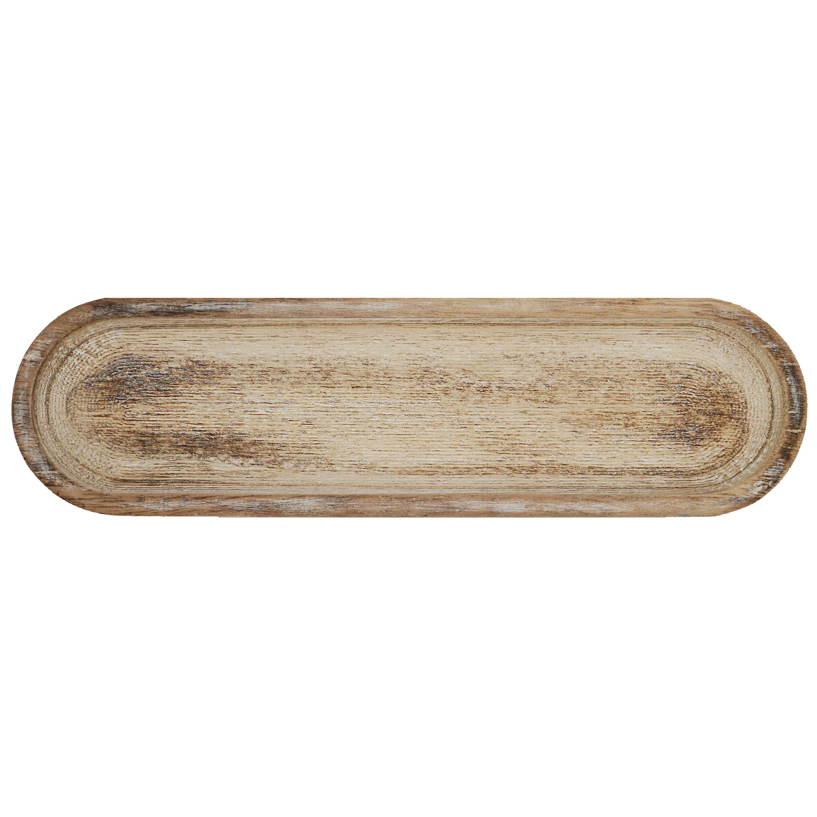 Large Wood Tray - Rustic - 14x4
