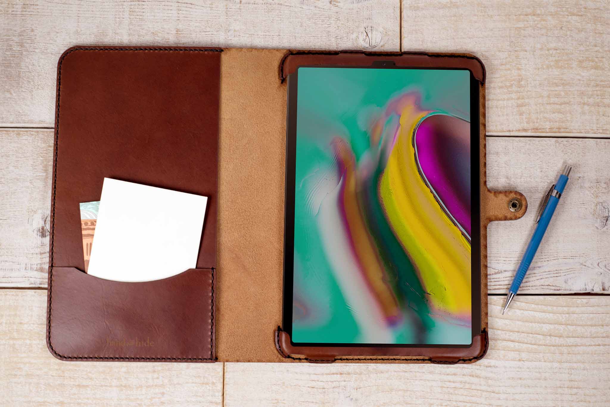 Samsung Galaxy Tab S4 Classic Leather Cover