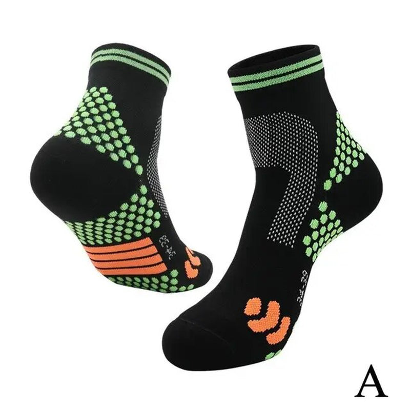 1Pair 2023 Far Infrared Schorl Titanium Ion Heightening Booster Socks Sports Higher Booster Socks for Men & Womenfar Infrared