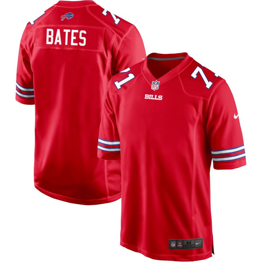 Ryan Bates Buffalo Bills Nike Alternate Game Jersey - Red