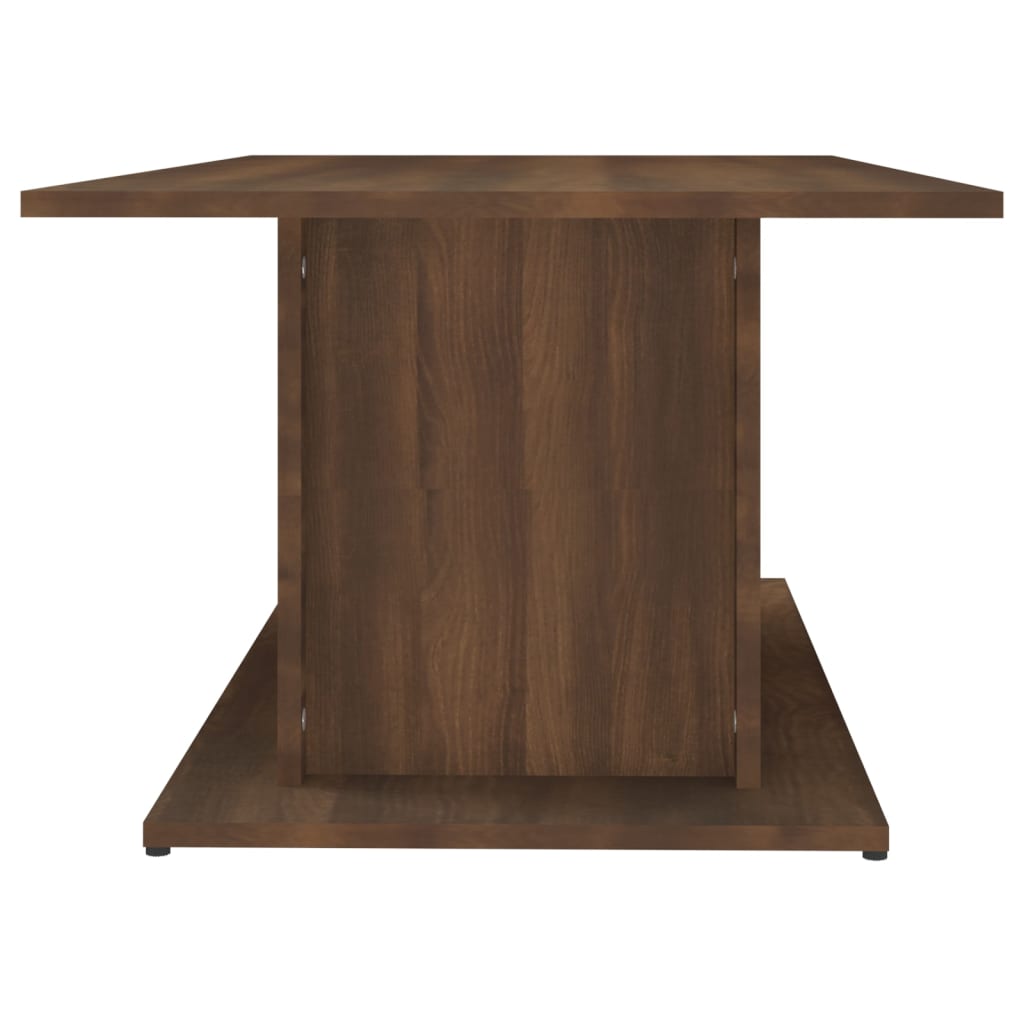 vidaXL Coffee Table Brown Oak 102x55.5x40 cm Engineered Wood