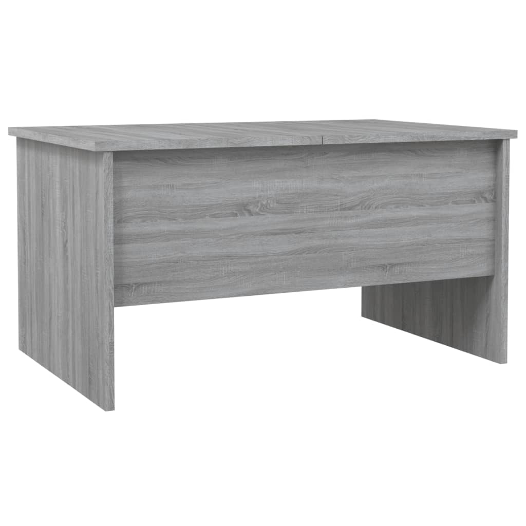 vidaXL Coffee Table Grey Sonoma 80x50x42.5 cm Engineered Wood