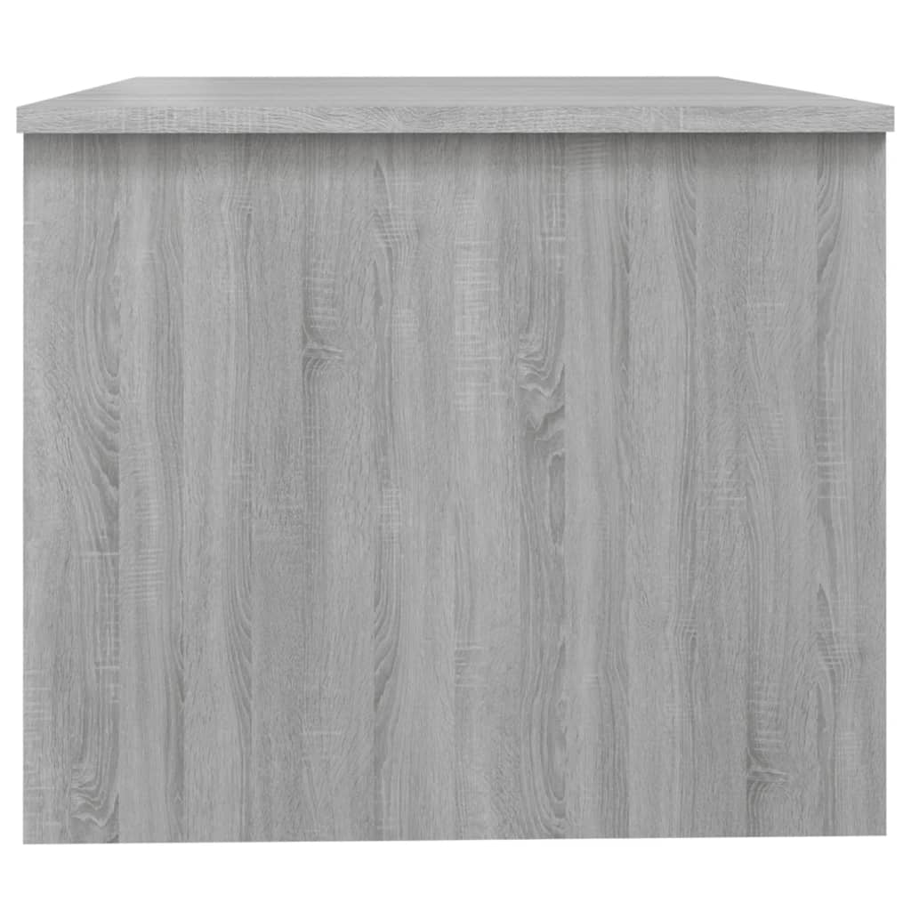 vidaXL Coffee Table Grey Sonoma 80x50x42.5 cm Engineered Wood