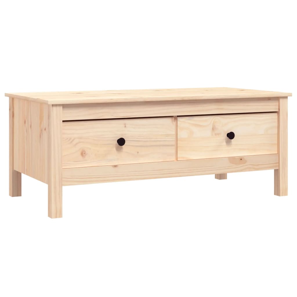 vidaXL Coffee Table 100x50x40 cm Solid Wood Pine