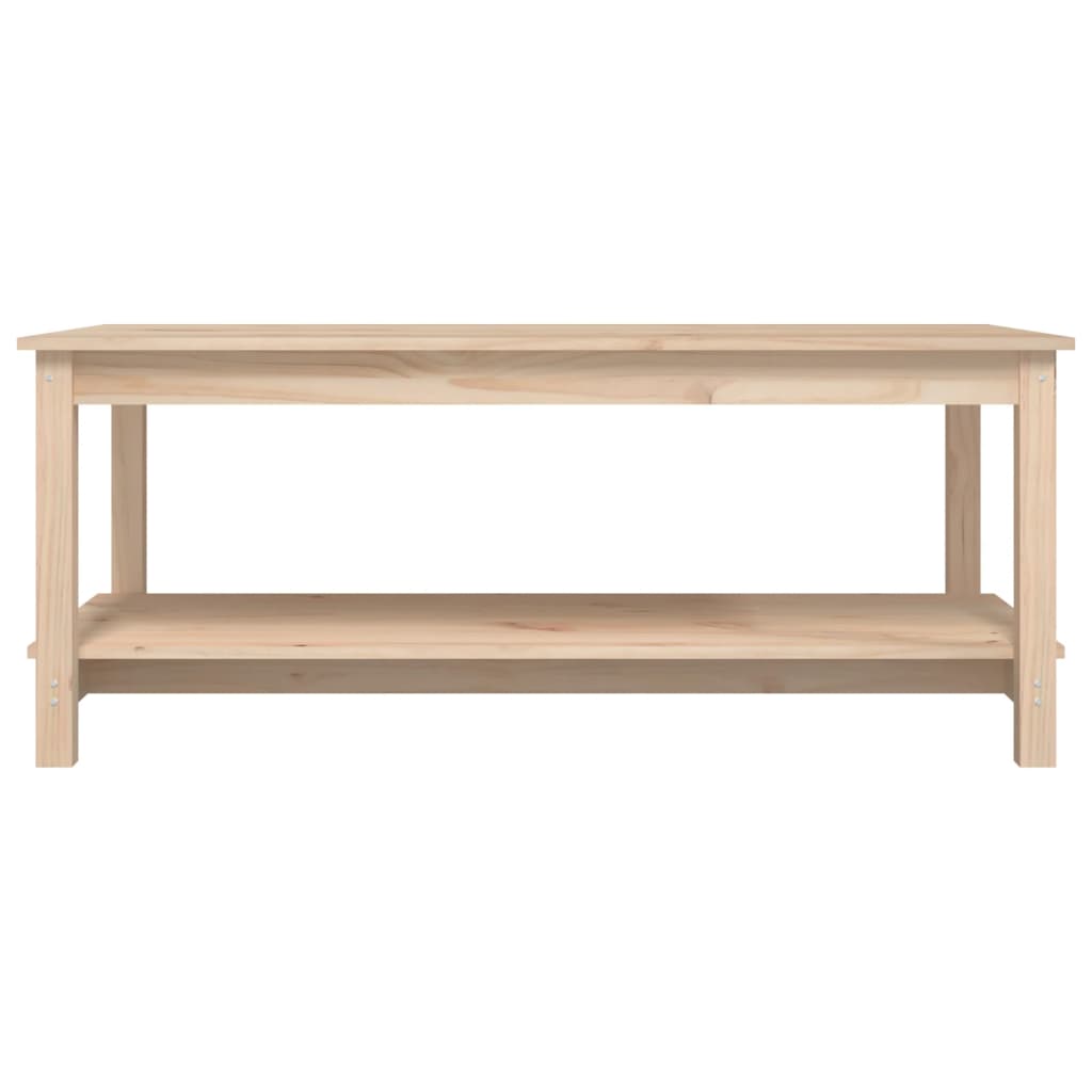 vidaXL Coffee Table 110x55x45 cm Solid Wood Pine