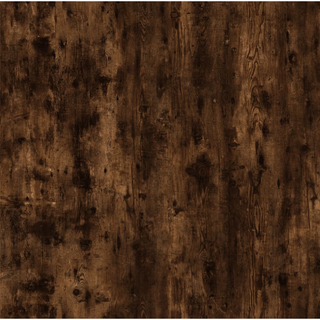 vidaXL Coffee Table Smoked Oak 100x50.5x35 cm Engineered Wood