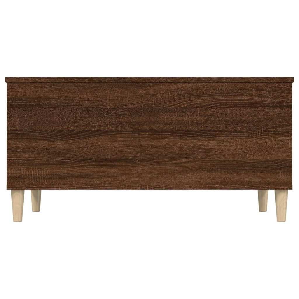 vidaXL Coffee Table Brown Oak 90x44.5x45 cm Engineered Wood