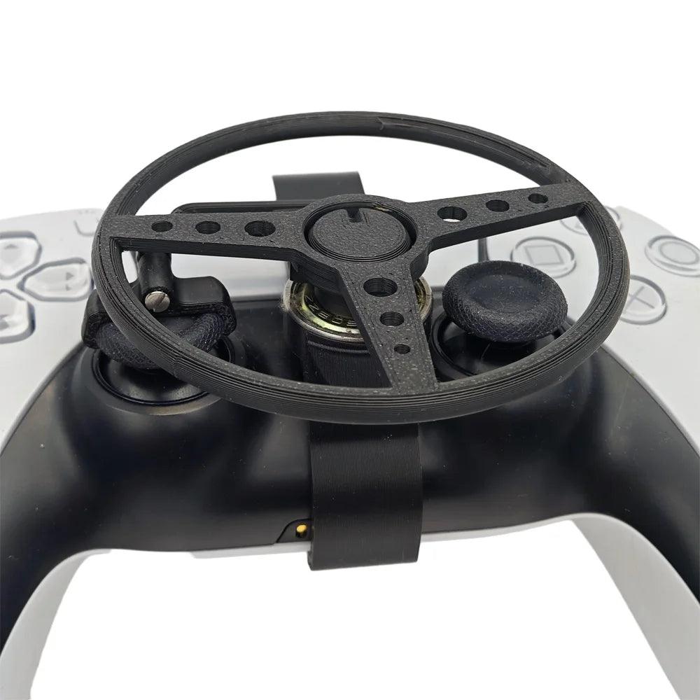 Mini Steering Wheel for PS5 and PS5 Slim Game Controller Auxiliary Replacement Accessories