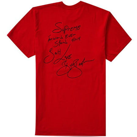 Supreme Buju Banton Tee- Red