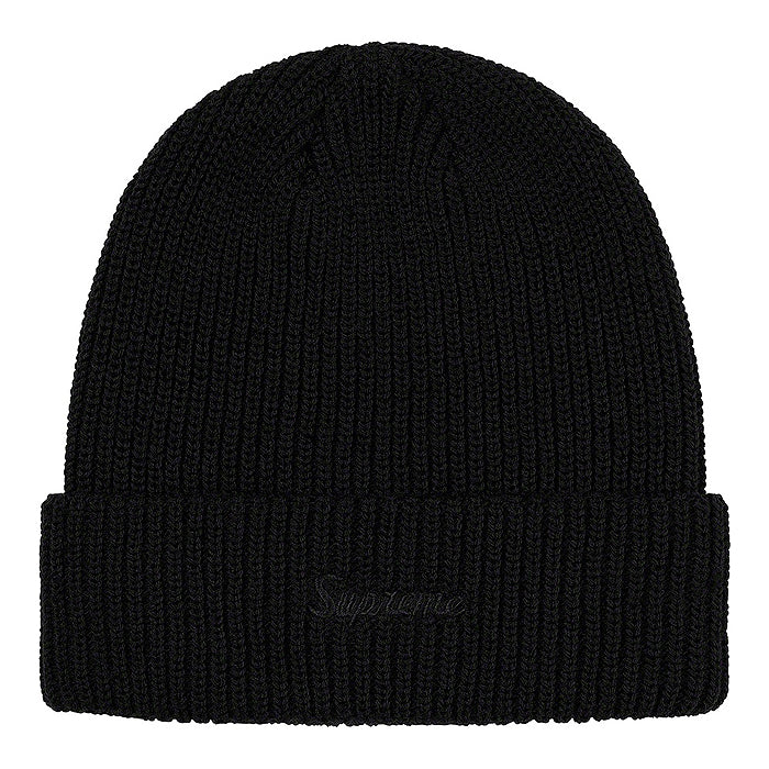 Supreme Loose Gauge Beanie (FW20)- Black