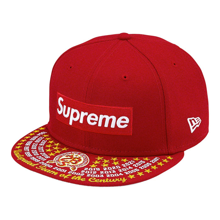 Supreme Undisputed Box Logo New Era?- Red