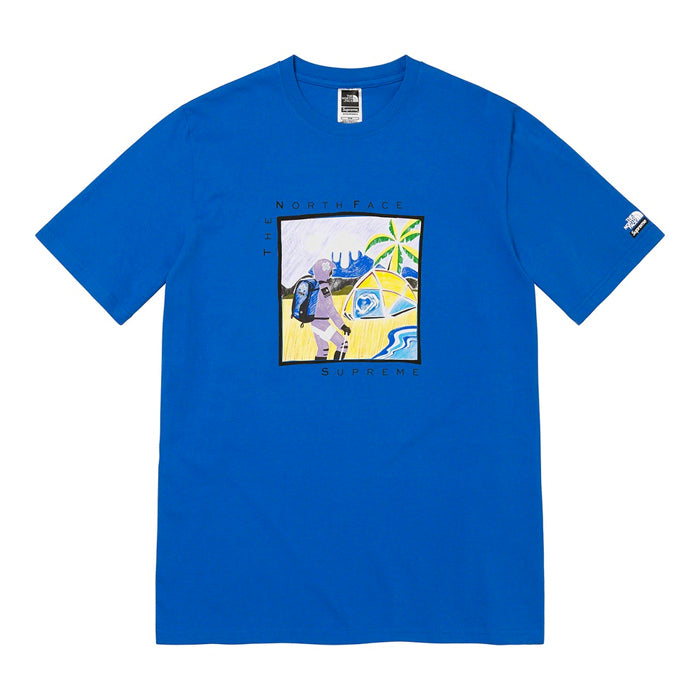 Supreme?/The North Face?Sketch S/S Top- Blue