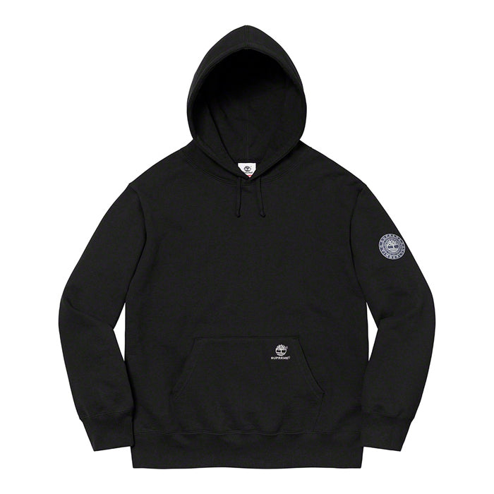 Supreme?/Timberland? Hooded Sweatshirt- Black