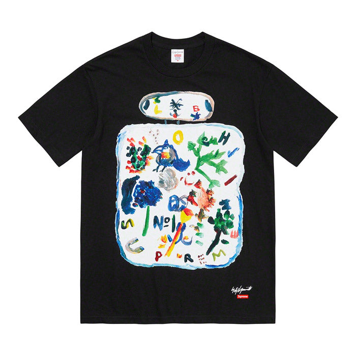 Supreme?/Yohji Yamamoto? Paint Tee- Black