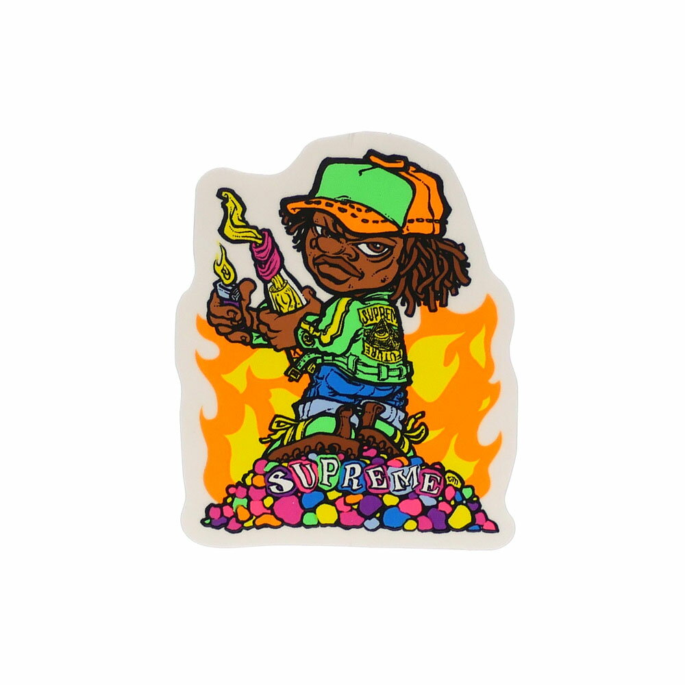 Supreme Molotov Kid Sticker