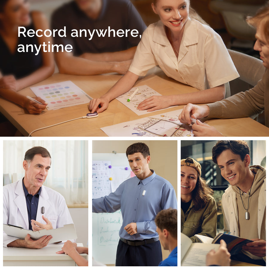 PLAUD NotePin & 600 Mins Transcription Quota
