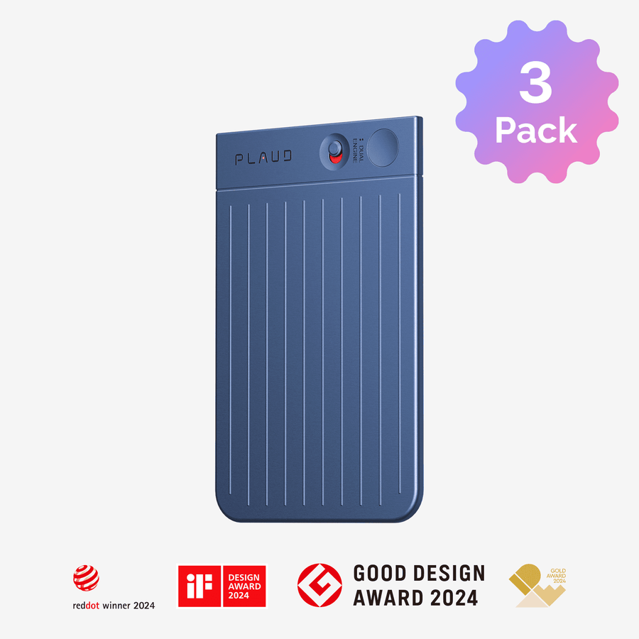 PLAUD NOTE | 3-Pack
