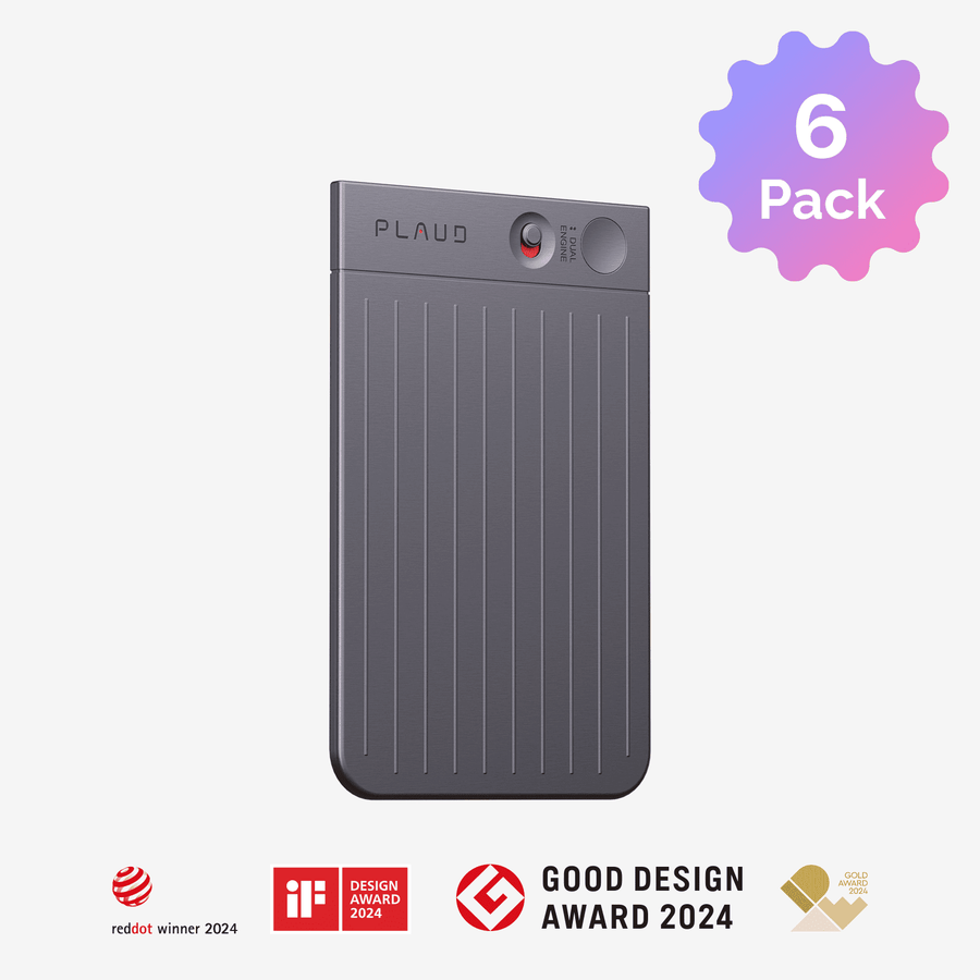 PLAUD NOTE | 6-Pack

