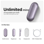 PLAUD NotePin & AI Annual Unlimited Plan
