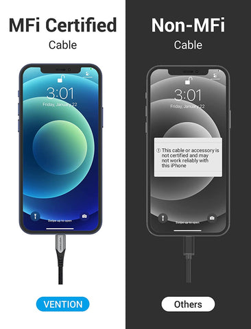 VENTION USB-C to Lightning Cable