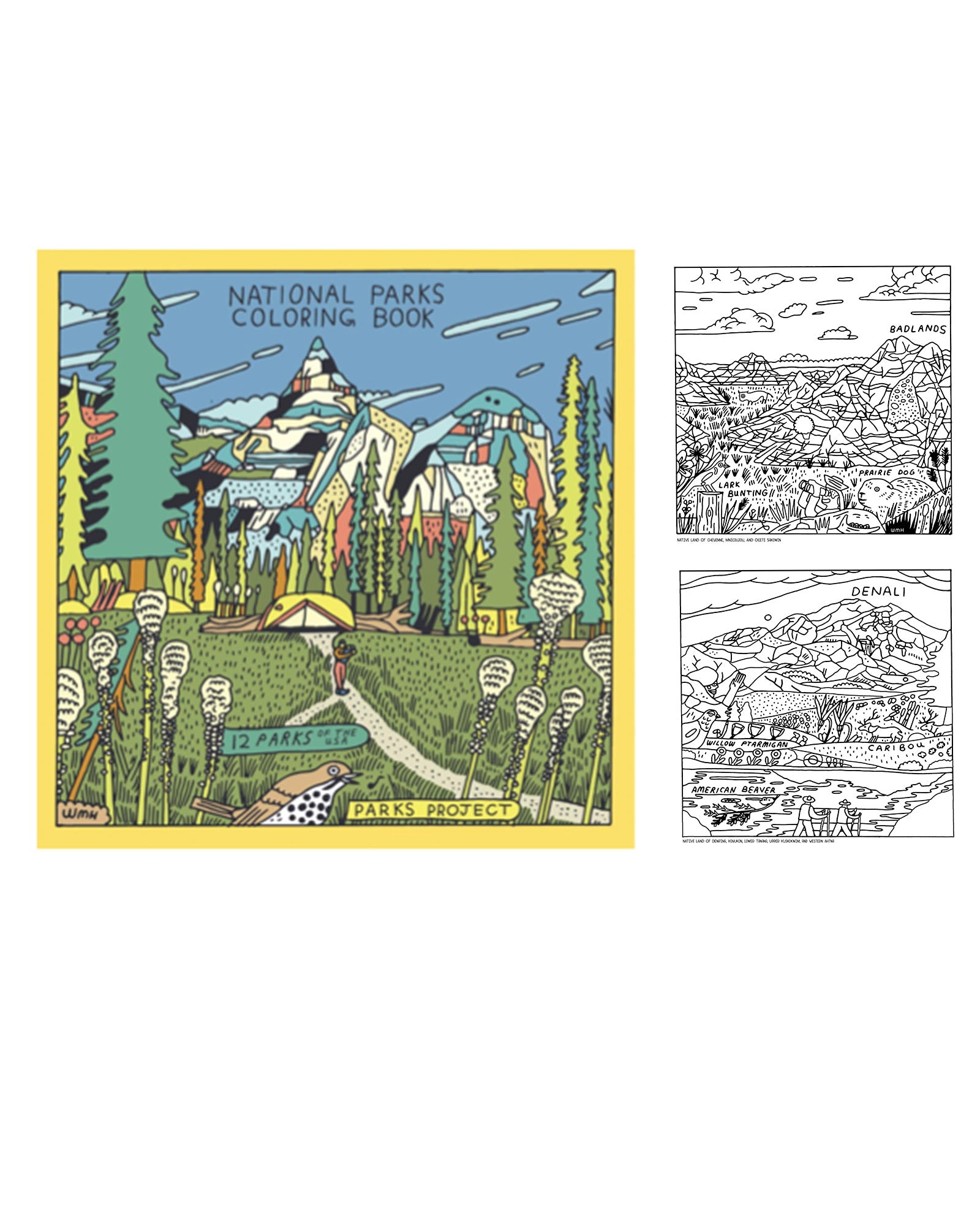 Our National Parks Coloring Book