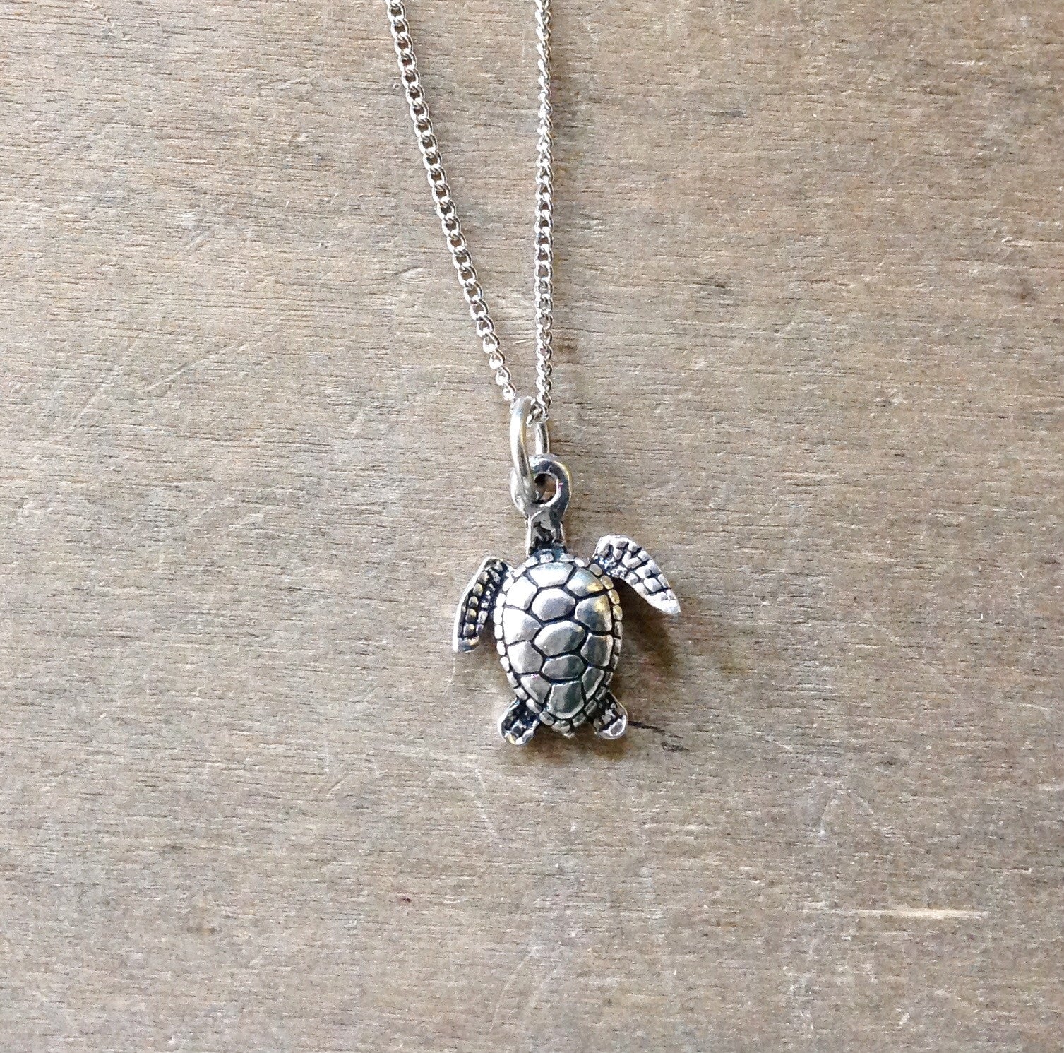 Sea Turtle Charm Necklace Box