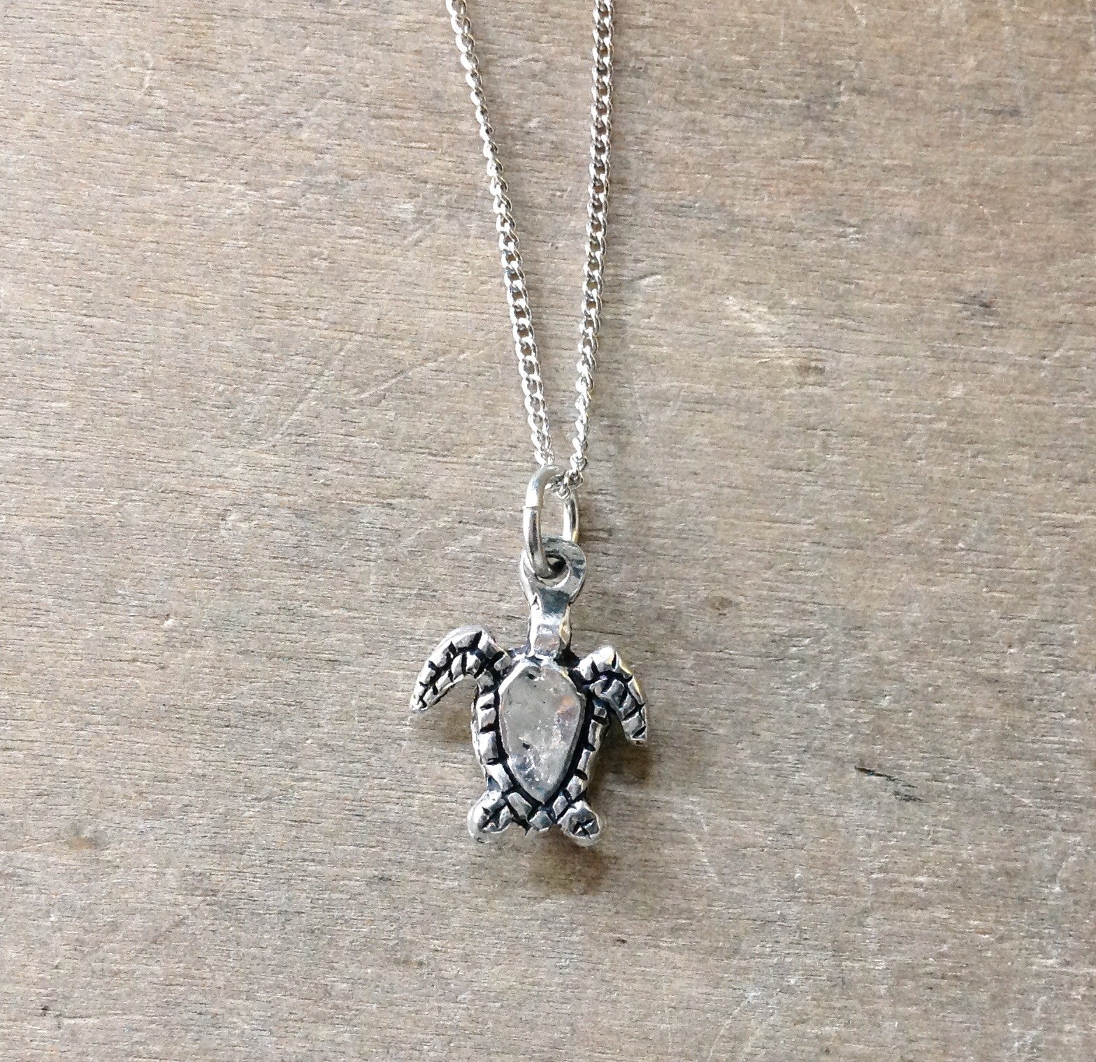 Sea Turtle Charm Necklace Box