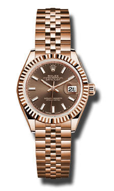 Rolex - Datejust Lady 28 Everose Gold - Fluted Bezel