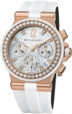 Bulgari - Diagono Chronograph 35mm - Rose Gold