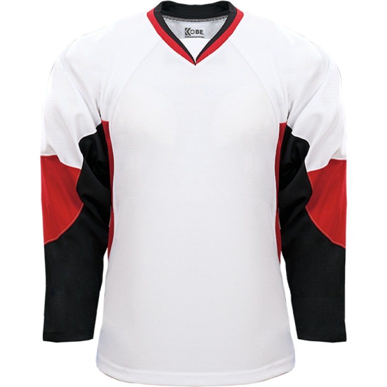 Kobe Sportswear K3G33H Ottawa Senators Home White Pro Series Hockey Jersey