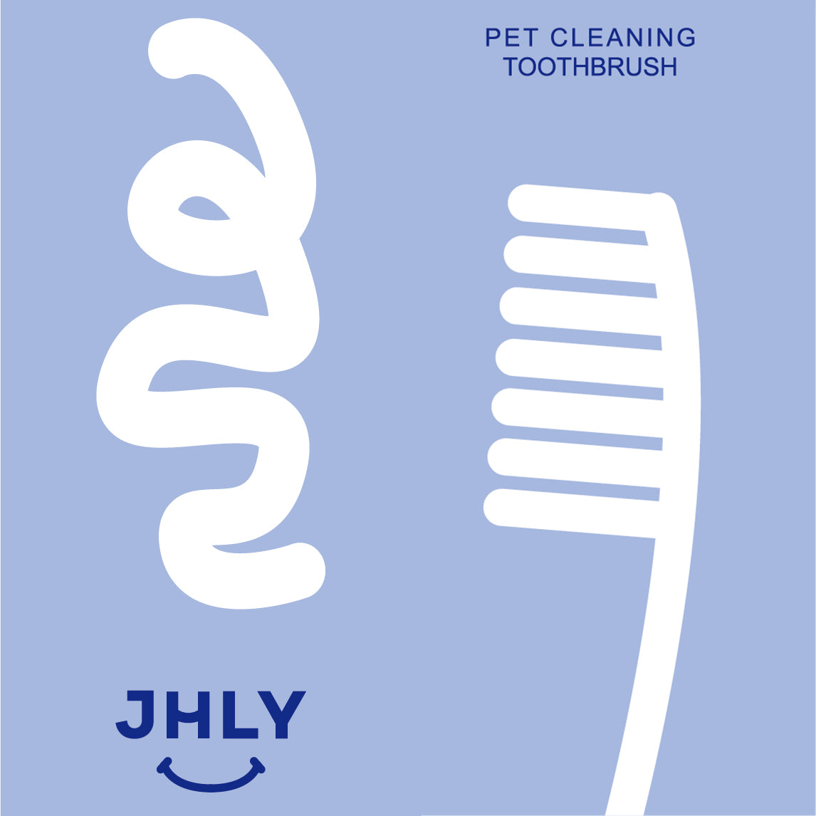 JHLY Pet Toothbrush For Dog & Cat 1 pcs