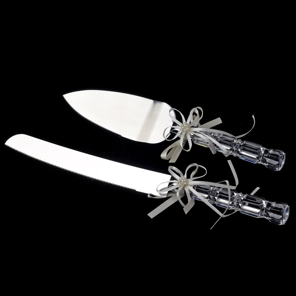 Hand Woven Bridal Weddng Cake Server Set 786